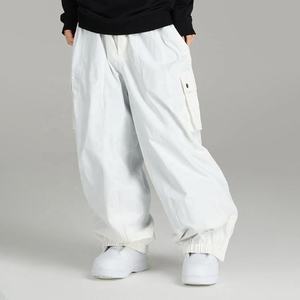 Pantalones de Esquí Impermeables Unisex, Pantalones de Snowboard Aislantes y Resistentes al Viento, con Bolsillos Tipo Cargo, para Deportes de Invierno al Aire Libre, Pantalones de Nieve Extra Grandes - Product Image 6