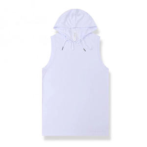 Débardeur Streetwear Vierge Homme en Gros – Gilet d'Entraînement Sans Manches Uni 100% Coton Respirant Séchage Rapide pour Fitness et Sport - Product Image 2