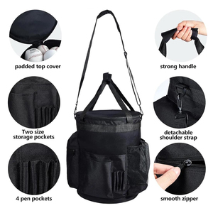 Waterproof Softball Balls Bag with Team Logo Customized Large Capacity Softball Bag Baseball <b>Backpack</b> - Product Image 3