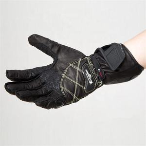 Motorbike Leather Racing <b>Gloves</b> Full Finger Hand Protection Motorbike <b>Gloves</b> Breathable Motorbike Racing <b>Gloves</b> - Product Image 2