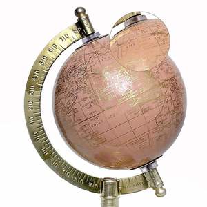 Mini Globo Terráqueo Político Estándar de 5 Pulgadas, Globo Terráqueo Educativo Laminado para Niños y Estudiantes - Product Image 3