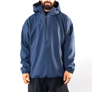 Sudadera con Capucha Casual para Hombre, Cortavientos, Transpirable, de Forro Polar, Poliéster/Algodón, Estilo Hip Hop para Otoño - Precio al por Mayor - Product Image 5
