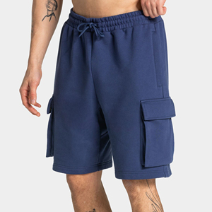 New Men's <b>Shorts</b> Summer Quick-drying Thin Breathable Solid Color Sports Waterproof Running Fitness Basketball Elastic Waist - Product Image 6