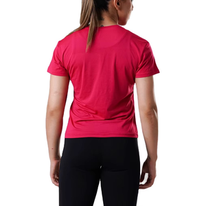 Camiseta Deportiva Premium para Mujer, Tejido Elástico que Absorbe la Humedad, Suave y Ligera, Top de Fitness, OEM, ODM, Logotipo Personalizado, Suministro al por Mayor - Product Image 5