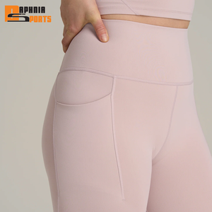 Leggings Deportivos de Cintura Alta para Mujer, Pantalones de Yoga Transpirables de Nylon con Efecto Push-Up para Fitness - Product Image 2