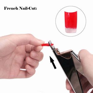 Coupe-ongles professionnel en acier inoxydable en forme de U pour la pose d'extensions d'ongles - Product Image 5
