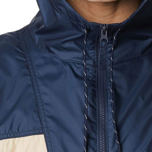 <b>Men's</b> Hooded Windproof Color Blocking <b>Jacket</b> Casual Spring Polyester Zipper Front Regular Fit - Product Image 4