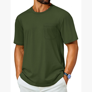Camisetas de Hombre al por Mayor, Etiqueta Personalizada, Moda Actual, Fabricación en Fábrica, Servicios OEM, Camisetas de Buena Calidad, 100% Algodón Puro - Product Image 3