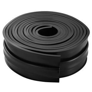 Kit universal de sellado inferior para umbral de puerta de garaje en forma de U de PVC, burlete de 20 pies - Product Image 4