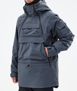Veste de snowboard pour homme de qualité supérieure, à couleurs contrastées, imperméable, respirante, chaude, à capuche, avec plusieurs poches, vente chaude - Product Image 1