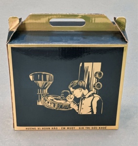 Boîte cadeau pour vin de luxe XL, haute qualité, usage commercial, matériaux recyclés écologiques, fournisseur vietnamien de boîtes en papier sur mesure OEM ODM - Product Image 3