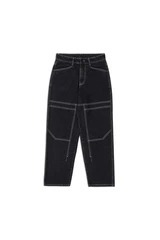 Abrasion Resistant Heavy Duty Wide Leg Woven Denim <b>Jeans</b> Eco-Friendly Casual Farm <b>Work</b> Workshop Ready - Product Image 1
