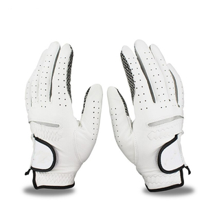 Guantes de Golf de Piel de Oveja Suave de Fábrica Directa para Adultos, Transpirables, para Mano Izquierda, Venta al por Mayor, Guantes Deportivos con Logotipo Personalizado - Product Image 1