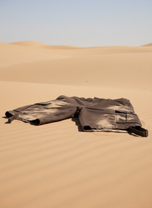 กางเกงขาสั้นคาร์โก้ผู้ชายสำหรับฤดูร้อน กางเกงขาสั้นคาร์โก้ลำลองสไตล์ไฮสตรีทเหนือเข่า ผ้าฝ้าย กางเกงซาฟารีขาสั้นสำหรับผู้ชาย - Product Image 2