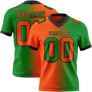 เสื้อฟุตบอลสไตล์สตรีทแวร์สุดเทรนดี้ ออกแบบโลโก้เองได้ ผ้าตาข่าย ทรงครอป สไตล์เรโทรอเมริกัน คอวี แขนสั้น พิมพ์ลายแบบซับลิเมชั่น - Product Image 1