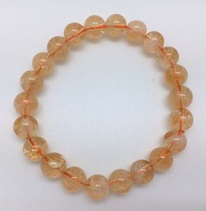 Bracelet en Citrine de Qualité Supérieure, Perles de 8 mm, Pierre Naturelle Polie, Style Mascotte Guérisseuse, Agate Muntaha, Souvenir d'Exportation pour Occasions Spéciales - Product Image 4