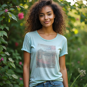 Camisetas Modernas para Mujer, Estilo Desgastado, Corte Ajustado, Transpirables, Ecológicas, con Logotipo Personalizable, en Poliéster/Algodón - Product Image 3