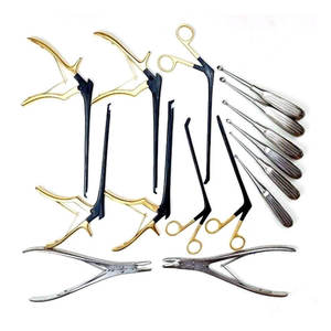 Juego de Curetas Óseas Kerrison Manuales Premium de 15 Piezas, Calidad Alemana, Certificación CE, Instrumento Quirúrgico para Corte Óseo - Product Image 1