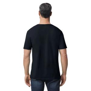 Camiseta de hombre personalizada al por mayor con efecto tie-dye, de algodón de alta calidad, informal, de manga corta. - Product Image 2