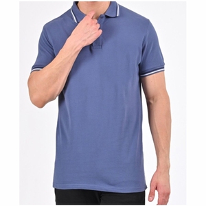 Nouvelle Arrivée - Lots de Polos Unis pour Hommes - T-shirts Polo Décontractés et Tendance Coupe Slim - Vente en Gros OEM 2027 - Product Image 1