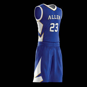 Uniformes de baloncesto sublimados en malla personalizados de última generación, camisetas que absorben la humedad, uniformes de baloncesto personalizables. - Product Image 6