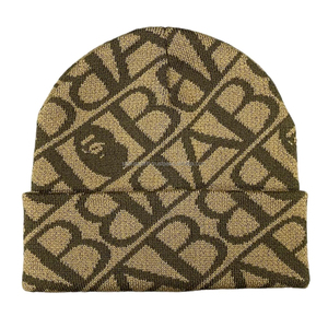 Sur l'ensemble des bonnets à motif jacquard logo personnalisé - Product Image 2
