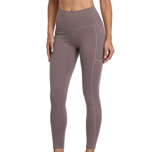 Base Layer Women's Fitness Clothing Legging Tights Seamed Stitched High Waist 4 Way <b>Stretch</b> Feature Leggings For Women - Product Image 1
