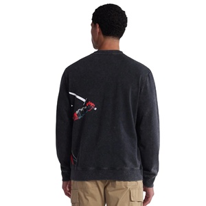 Sweat-shirt à col rond pour homme de qualité supérieure, service OEM, qualité supérieure, imprimé personnalisé, sweat-shirt d'hiver épais, fabriqué au Bangladesh - Product Image 6