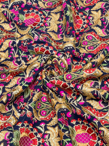 Tela de encaje bordada con patrón cuadrado al por mayor, material de malla con lentejuelas de colores para vestidos de fiesta y moda nupcial - Product Image 6