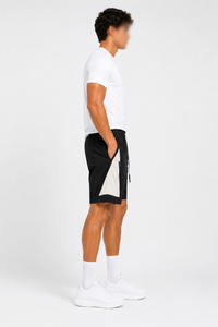 Pantalones Cortos Deportivos Cortavientos para Hombre, Diseño Ligero con Franja de Seguridad, Material de Nailon, Cierre con Cordón, Cremalleras, Servicio OEM - Product Image 4