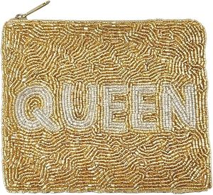 Embroidered Seed <b>Beads</b> Cotton Promotional Coin Purse Fashion Pattern Design Silk Screen Printed Washable Handmade Beaded Custom - Product Image 4