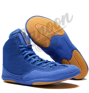 Chaussures de boxe personnalisées avec logo OEM, légères et confortables, pour l'entraînement professionnel et les combats, bottes de boxe légères - Product Image 3