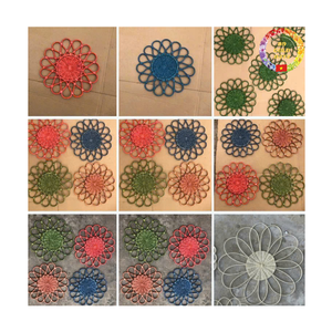 Rattan Placemat | Natural Handwoven | Round Charger <b>Plate</b> | Durable Tableware | Bulk Supplier - Product Image 5