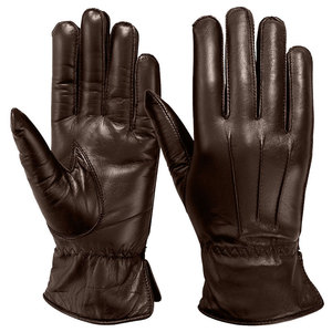 Gants en cuir pour hommes personnalisés - Style vintage, respirants, compatibles avec les écrans tactiles, écologiques et thermiques, utilisables en toutes saisons, prix de gros - Product Image 4