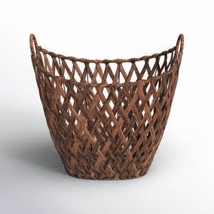 Handwoven Decorative Storage <b>Basket</b> Farmhouse Style <b>Woven</b> <b>Baskets</b> - Product Image 1