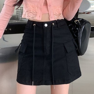 Jupe cargo en coton premium pour femme, vente en gros OEM, taille haute, streetwear d'été, nouvelle arrivée, jupe cargo pour femme - Product Image 2