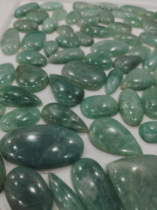 Superventas 100% amazonita natural mezcla forma y tamaño cabujón piedras preciosas sueltas para la fabricación de joyas hechas a mano - Product Image 3