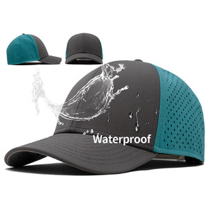 Casquettes de baseball unisexes en maille imperméable pour hommes, broderie de lettres, séchage rapide, respirantes, style vintage, visière sport 2026 - Product Image 5