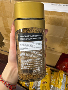 Café Instantáneo Robusta 100% Liofilizado Premium – Gold Perfect 100g Venta al por Mayor OEM/ODM Directo de Fábrica de Vietnam - Product Image 2