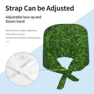 OEM Custom Logo Men Women Doctor's Surgical <b>Scrub</b> <b>Caps</b> Stylish Elastic Adjustable Beauty Hospital <b>Scrub</b> Embroidery Cotton - Product Image 5