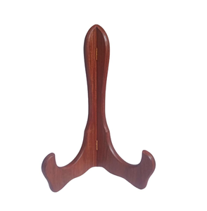 Support à assiettes en bois pour cuisine – Égouttoir de rangement autoportant – Décoration de table à manger - Product Image 5