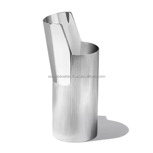 Modern Handmade Eco-Friendly Aluminum Tabletop <b>Vase</b> with Durable Build for Long Lasting Home Decor by Azora Industries - Product Image 6