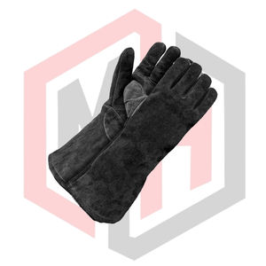 Guantes de Soldadura MIG de Cuero de Calidad, Color Personalizado, Guantes de Seguridad Completos, Flexibles, Transpirables, Resistentes a Desgarros, Aislantes del Calor - Product Image 2