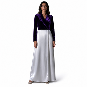Robe Abaya en velours satiné de luxe pour femmes, élégante, Dubai, islamique, maxi |   Kaftan Modeste Boutique Tenue de Soirée 26 Robes de Soirée Premium Tendance - Product Image 1