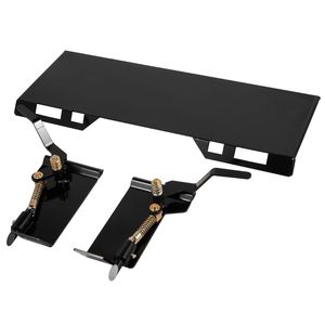 Attacco Rapido per Skid Steer da 85 libbre, Piastra di Aggancio Rapido per Skid Steer da 3/8 pollici, Altezza 18,5 pollici, Accessorio per Skid Steer - Product Image 1