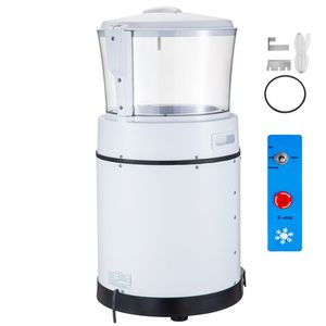 Tritaghiaccio Commerciale da 350W per Uso Alberghiero, Tramoggia da 8 kg, Velocità di Rotazione 320 RPM, Macchina Elettrica da Tavolo per Coni di Neve - Product Image 1