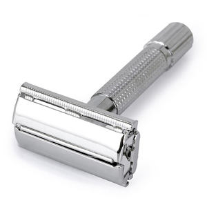 Navaja de Afeitar Recta de Doble Hoja de Acero Inoxidable para Hombre, Afeitado Facial y Corporal de Alta Calidad, Cuidado Personal - Product Image 4