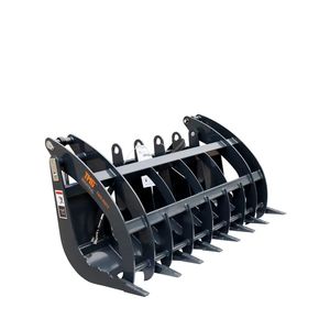 Pinza a Denti Universale per Skid Steer, Apertura 53 Pollici, Spaziatura Denti 9 Pollici, Capacità di Carico 3000 Libbre, TMG RG per Uso Agricolo - Product Image 1