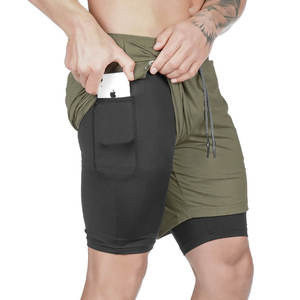Pantalones Cortos Deportivos de Moda Urbana para Hombre, Ecológicos, de Algodón, para Fitness, Running, Entrenamiento y Deportes - Product Image 1