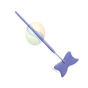 Luxury Butterfly Handle <b>Lighted</b> Lash <b>Mirror</b> – Stainless Steel Beauty Tool Elegant Butterfly Grip LED <b>Makeup</b> <b>Mirror</b> for Eyelash - Product Image 3